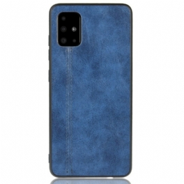 Skal Samsung Galaxy A51 Couture Lädereffekt