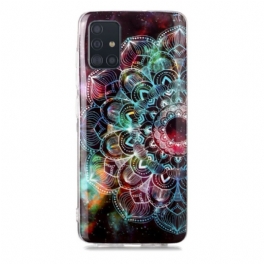 Skal Samsung Galaxy A51 Fluorescerande Blommig Serie