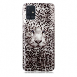 Skal Samsung Galaxy A51 Leopard Fluorescerande