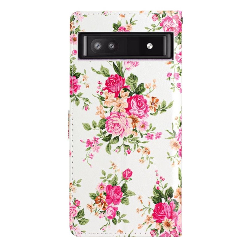 Skal Google Pixel 7A Liberty Blommor