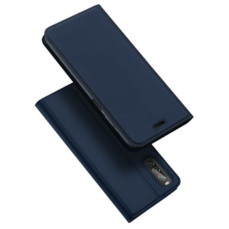 Folio-fodral Sony Xperia 10 II Läderfodral Skin Pro Dux Ducis