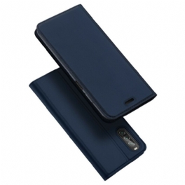 Folio-fodral Sony Xperia 10 II Läderfodral Skin Pro Dux Ducis