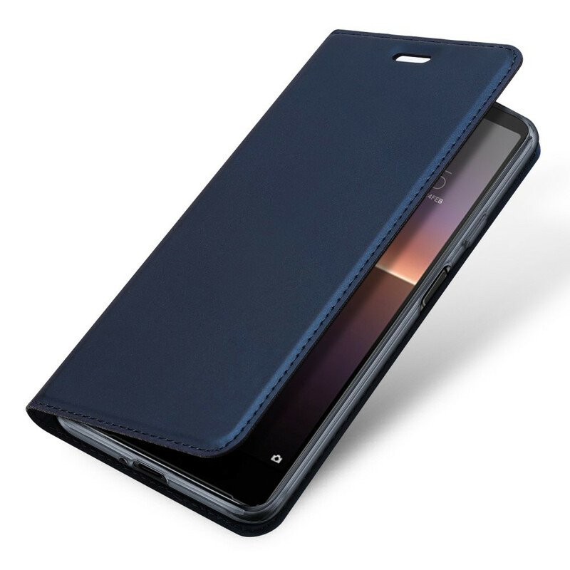 Folio-fodral Sony Xperia 10 II Läderfodral Skin Pro Dux Ducis